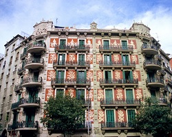 living in downtown Barcelona in a historic apartment