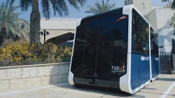 autonomous train around Dubai